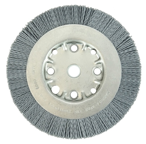 Picture of Weiler Abrasive 6" 180Grit Crimped Wire Wheel Wire Wheel Brush